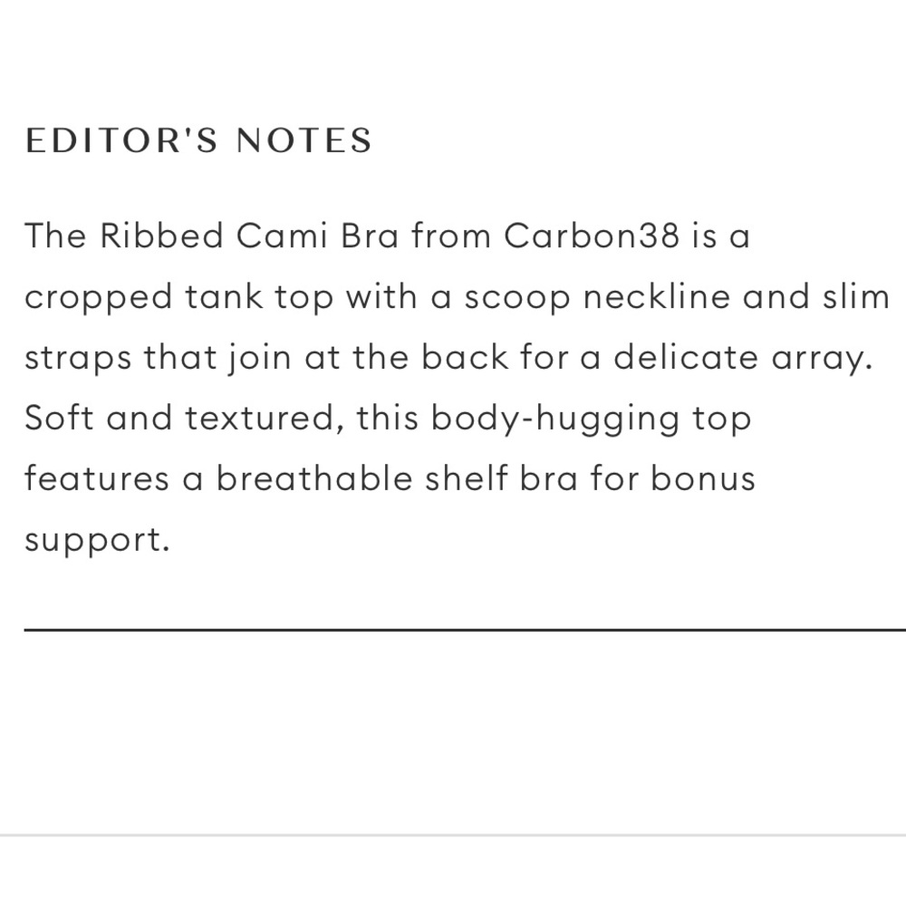 Carbon38 Ribbed Tank - Picture 4 of 9